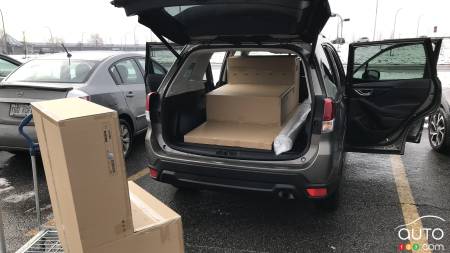 Essai à long terme du Subaru Forester 2021, partie 3 : Les mensurations d’une cargaison